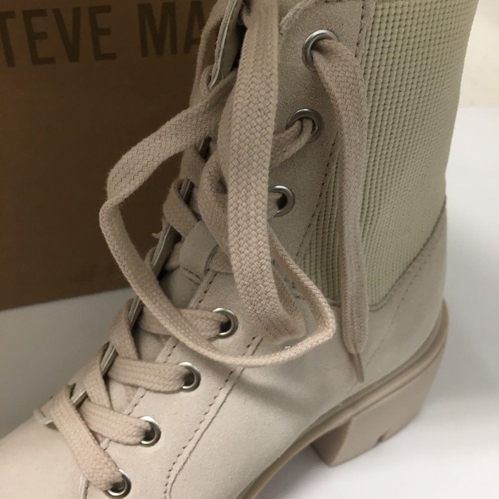 🥾Beautiful Steve Maddens Sand Combats🥾C - Picture 3 of 10